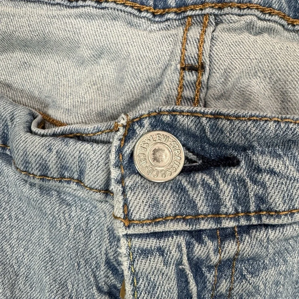 Levis 541 Jeans Men 42X30 (Acutal 38x28) Light Blue Straight Leg Athletic Cotton